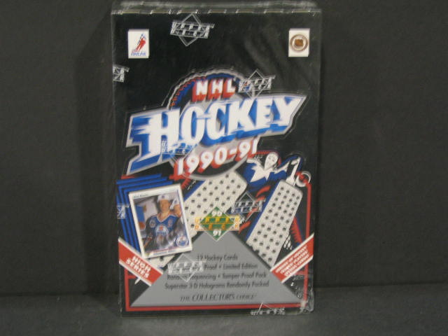 1990/91 Upper Deck Hockey High Series Box