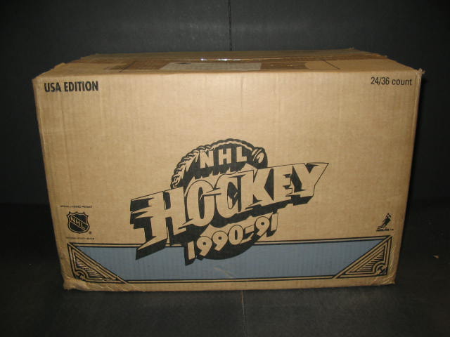 1990/91 Upper Deck Hockey Low Series Case (U.S.) (24 Box)