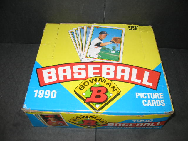 1990 Bowman Baseball Cello Box
