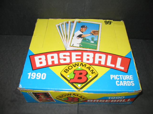 1990 Bowman Baseball Cello Box (Authenticate)