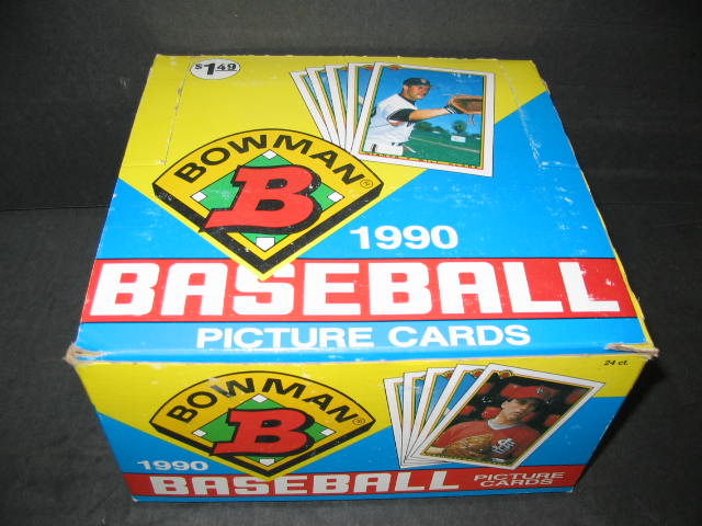 1990 Bowman Baseball Jumbo Cello Box