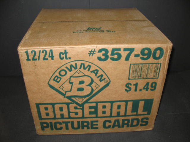 1990 Bowman Baseball Jumbo Case (12 Box)