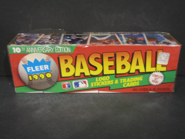 1990 Fleer Baseball Factory Set (Holiday)