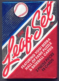 1990 Leaf Baseball Series 1 Unopened Pack