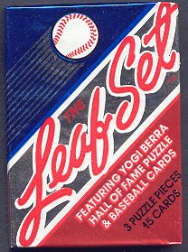 1990 Leaf Baseball Series 2 Unopened Pack