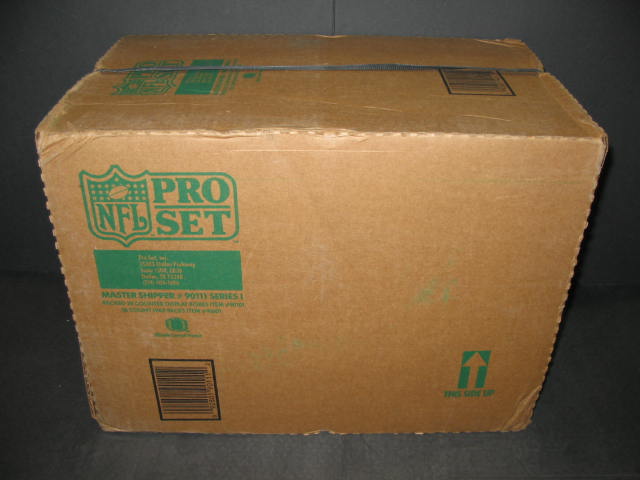 1990 Pro Set Football Series 1 Case (20 Box)