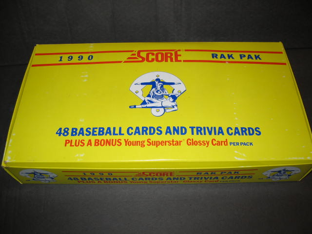1990 Score Baseball Unopened Rack Pack (Authenticate)
