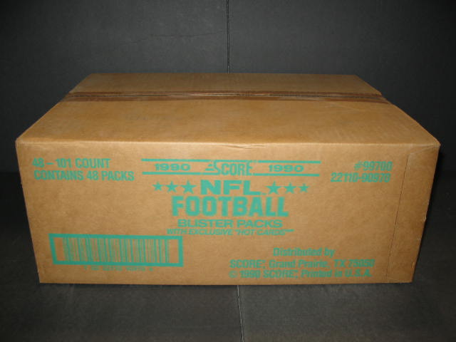 1990 Score Football Blister Pack Case (48/100)