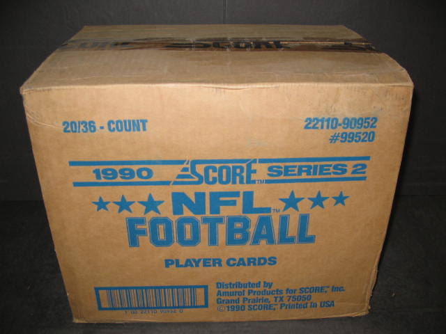 1990 Score Football Series 2 Case (20 Box) (99520)