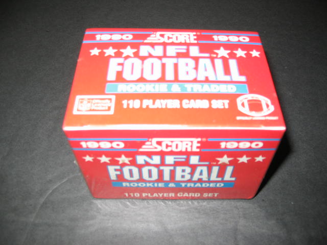 1990 Score Football Rookie & Traded Factory Set