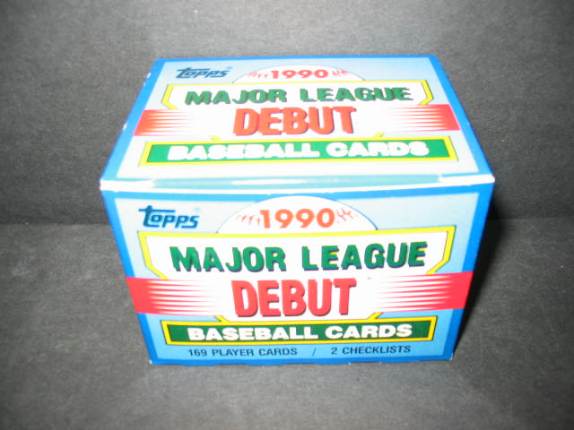 1990 Topps Baseball Major League Debut Factory Set