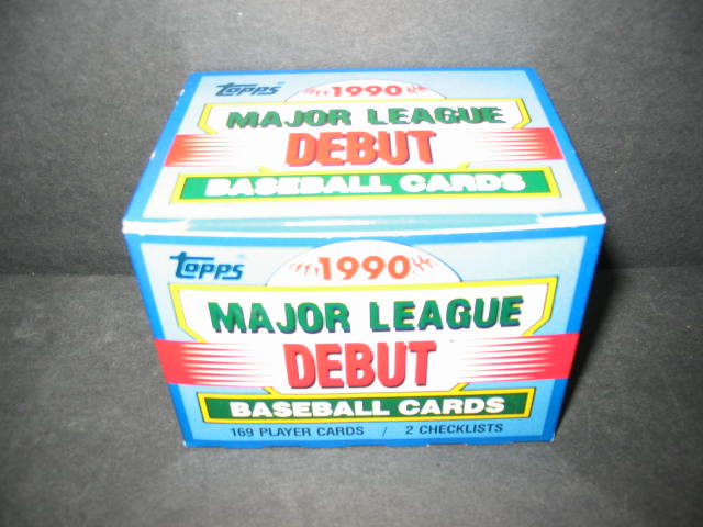 1990 Topps Baseball Major League Debut Factory Set (Authenticate)