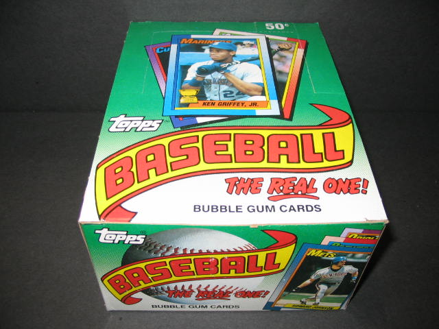 1990 Topps Baseball Unopened Wax Box