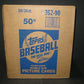 1990 Topps Baseball Unopened Wax Case (20 Box)