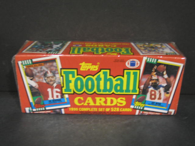 1990 Topps Football Factory Set (Holiday)