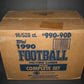 1990 Topps Football Factory Set Case (16 Sets)