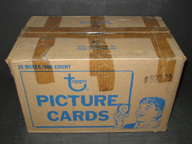 1990 Topps Football Vending Case (24 Box) (Sealed)
