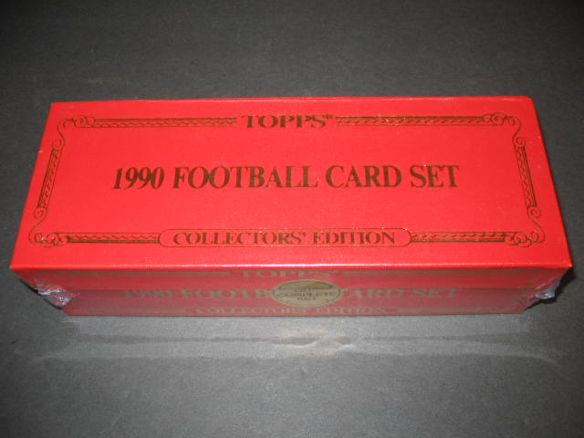 1990 Topps Football Tiffany Factory Set (Sealed)