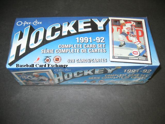 1991/92 OPC O-Pee-Chee Hockey Factory Set