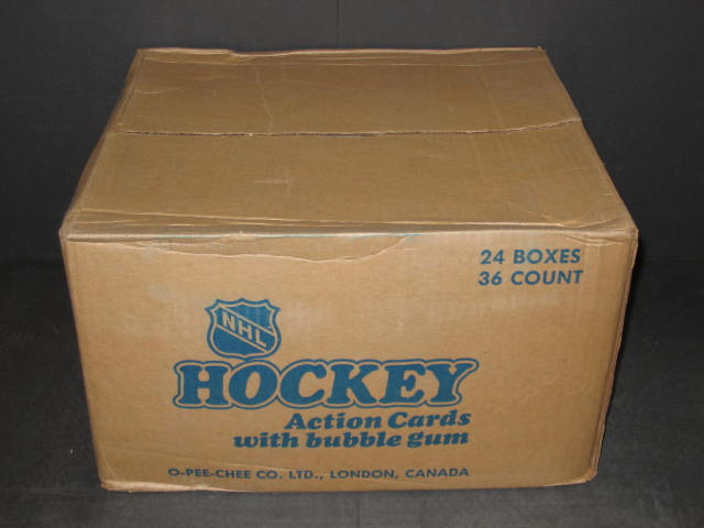 1991/92 OPC O-Pee-Chee Hockey Unopened Wax Case (24 Box)