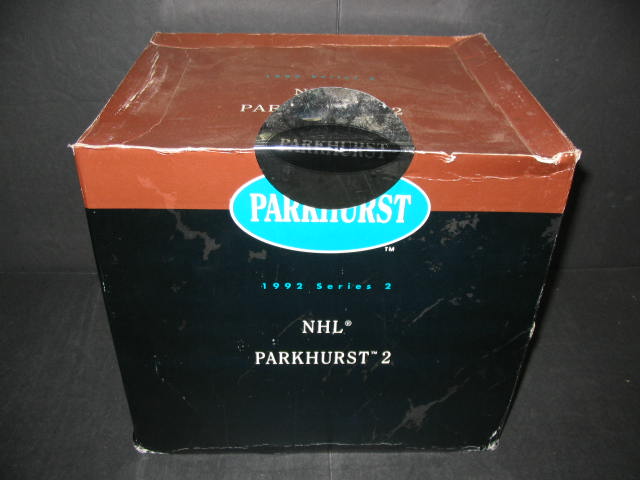 1991/92 Parkhurst Hockey Series 2 Case (10 Box)