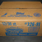 1991/92 Topps Stadium Club Hockey Case (12 Box) (326-91)