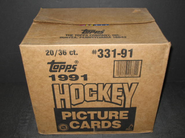 1991/92 Topps Hockey Case (20 Box)