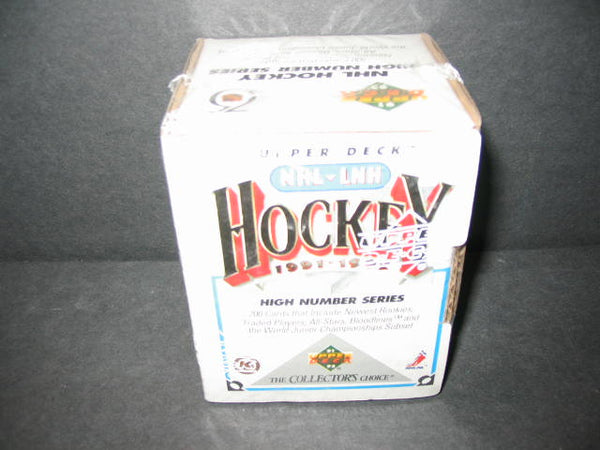 1991-92 Upper Deck Hockey High # Series Factory Set Sealed (200
