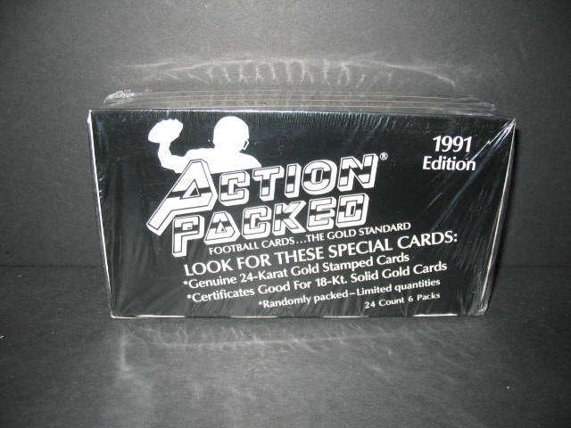 1991 Action Packed Football Box