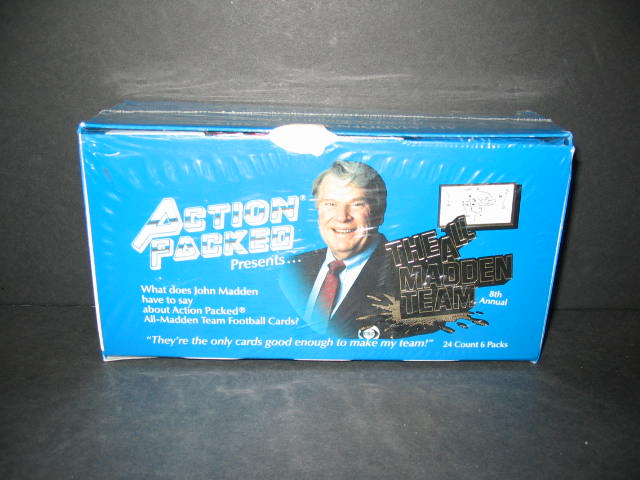 1991 Action Packed Football All Madden Team Box (8th)
