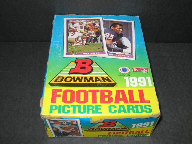 1991 Bowman Football Box