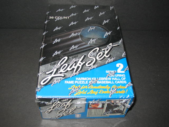 1991 Leaf Baseball Series 2 Box