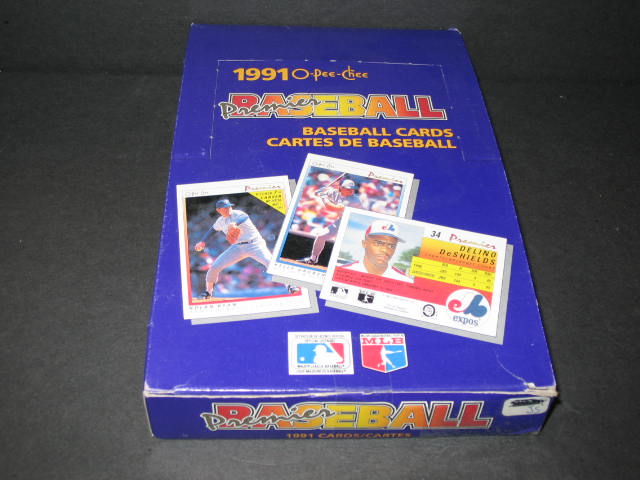 1991 OPC O-Pee-Chee Premier Baseball Box