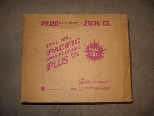 1991 Pacific Football Case (20 Box) (9120)