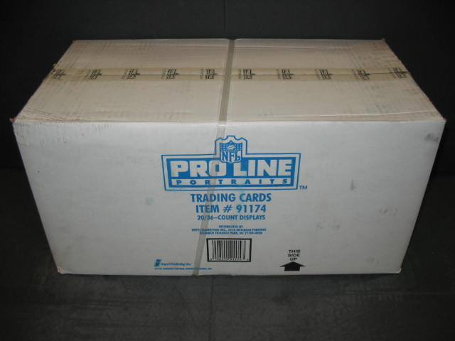 1991 Pro Line Football Case (20 Box)