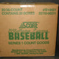 1991 Score Baseball Series 1 Case (20 Box)