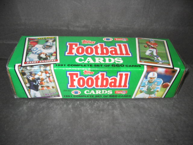 1991 Topps Football Factory Set (Holiday)