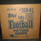 1991 Topps Football Case (20 Box)