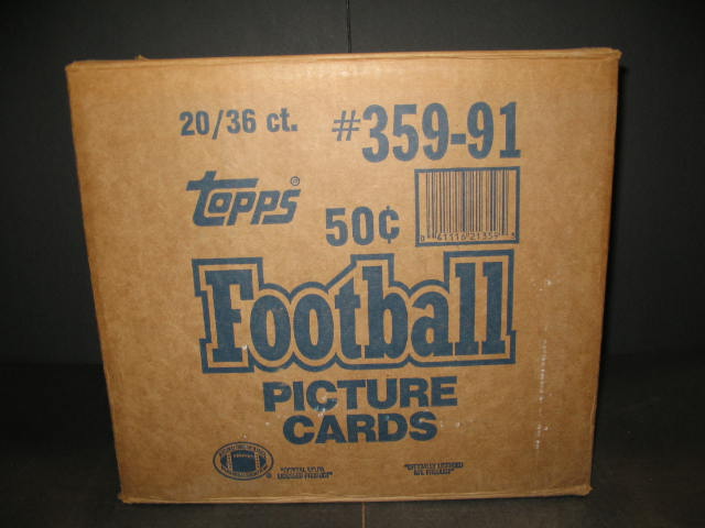 1991 Topps Football Case (20 Box)