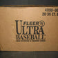 1991 Fleer Ultra Baseball Case (20 Box) (00437)