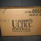 1991 Fleer Ultra Football Case (20 Box) (00555)