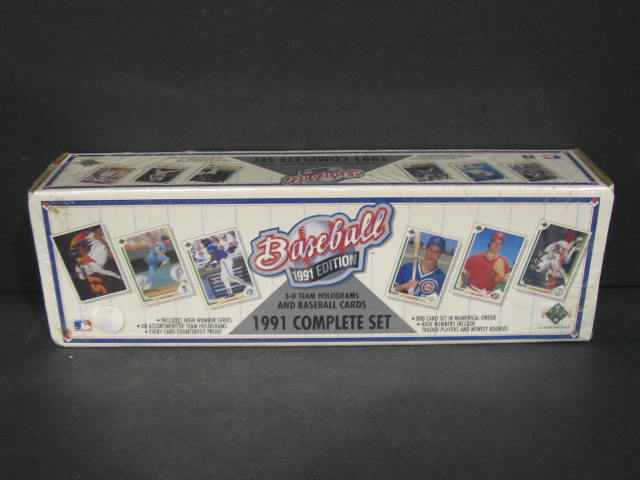 1991 Upper Deck Baseball Factory Set