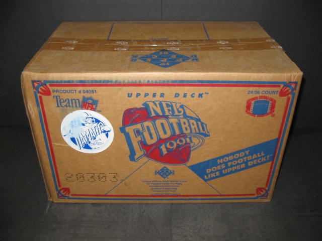 1991 Upper Deck Football High Series Case (24 Box)