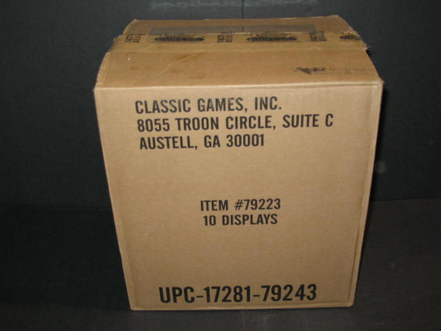 1992/93 1992 Classic Basketball Case (10 Box)