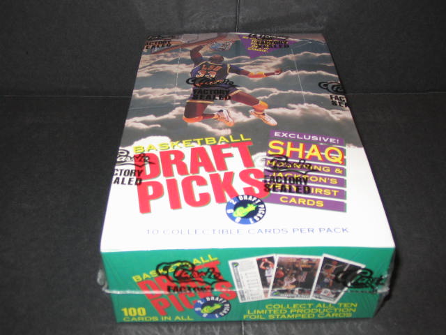 1992/93 Classic Draft Picks Basketball Box