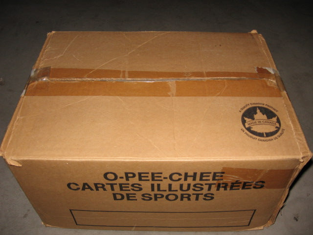 1992/93 OPC O-Pee-Chee Premier Hockey Vending (Cut Card) Case