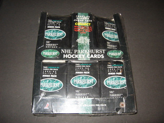 1992/93 Parkhurst Hockey Series 2 Jumbo Box