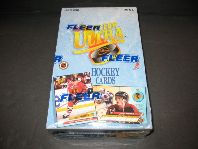 1992/93 Fleer Ultra Hockey Series 1 Box