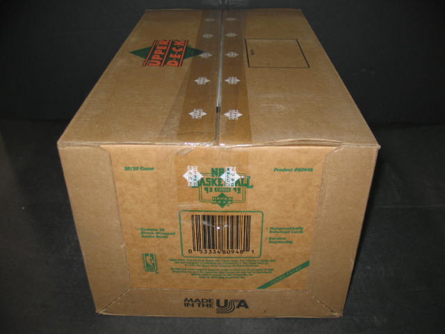 1992/93 Upper Deck Basketball Low Series Jumbo Case (20 Box)