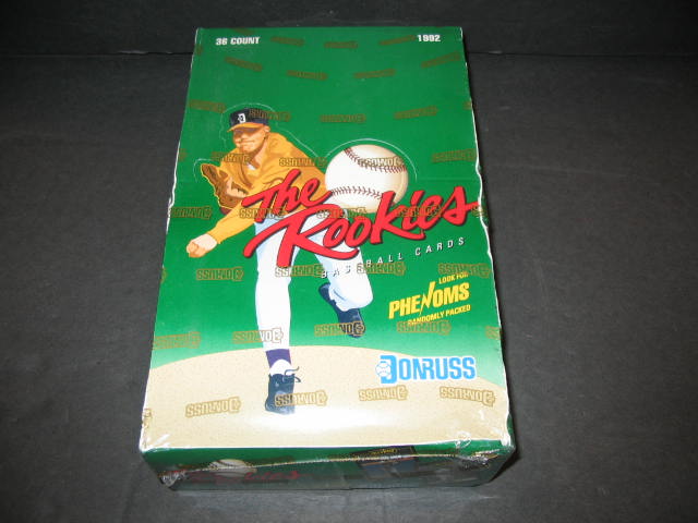 1992 Donruss Baseball The Rookies Box